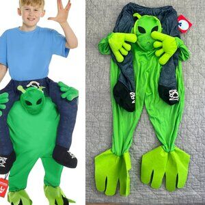 Morphsuits Alien Piggyback Kids Costume, One Size